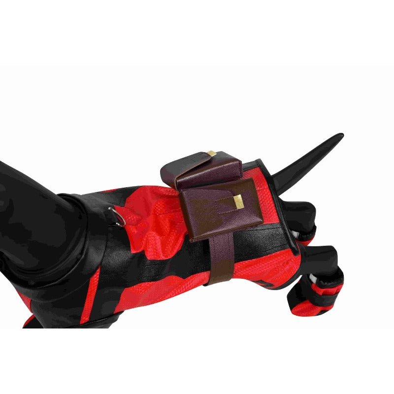 Disfraz de Deadpool para Perros - Traje de Superhéroe para Mascotas en Halloween y Fiestas - Fantasia Cosera