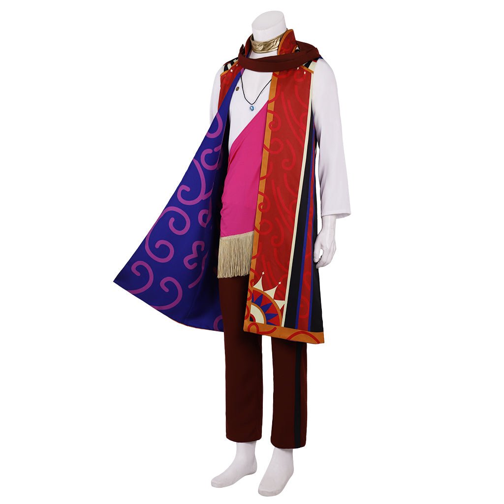 Traje de Cosplay de Asra de The Arcana | Hecho a Medida para Hombres - Fantasia Cosera