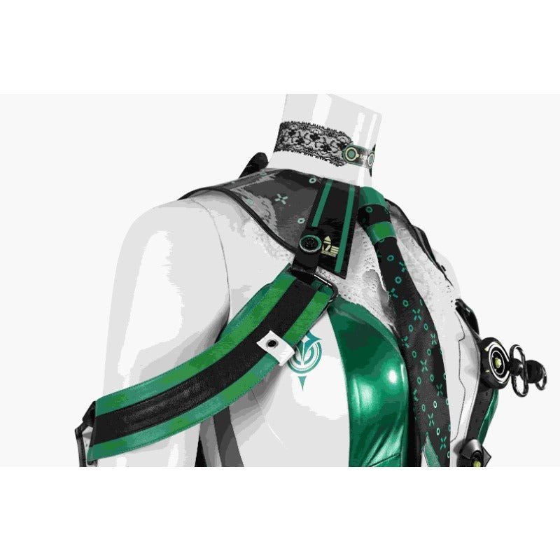 Traje de Cosplay de Eve para Mujer - Jumpsuit para Fans del Juego Stellar, Ideal para Halloween y Roleplay - Fantasia Cosera