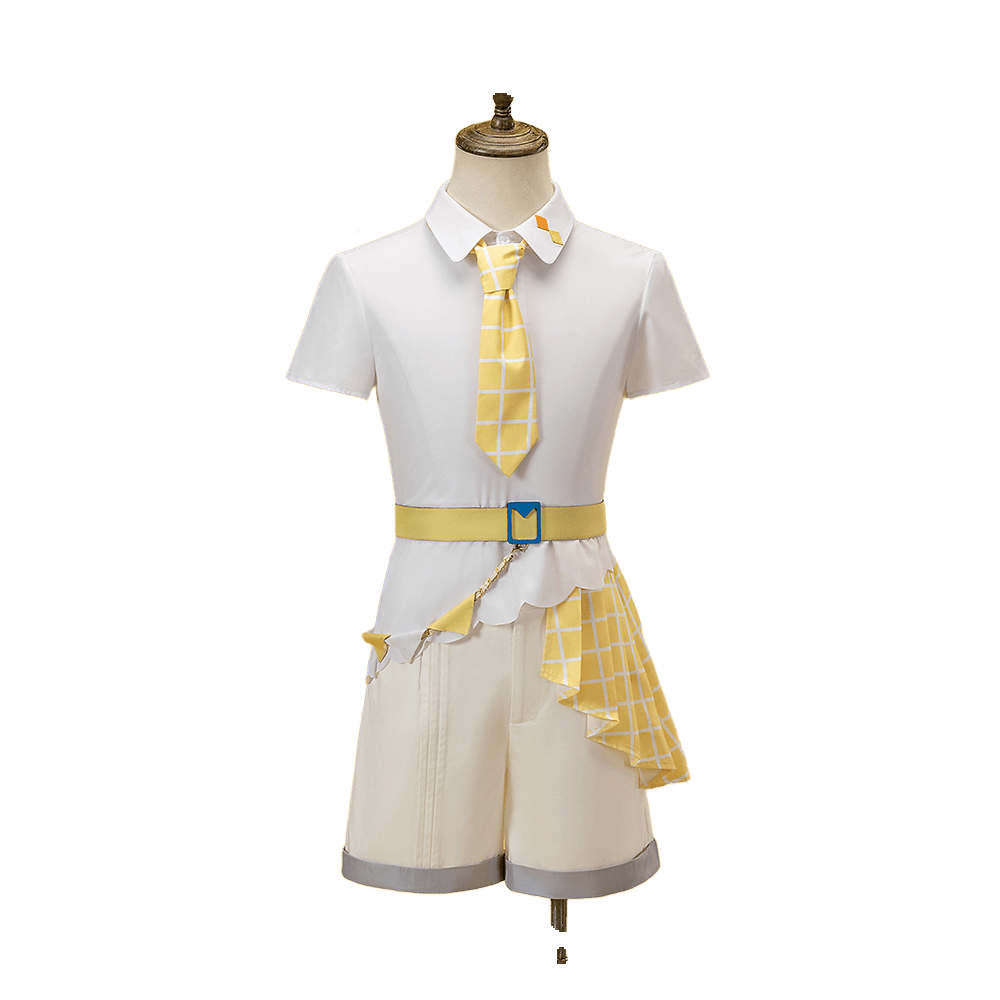 Traje de Cosplay Kagamine Len Magical Mirai 2024 - Atuendo para Performances Musicales - Fantasia Cosera