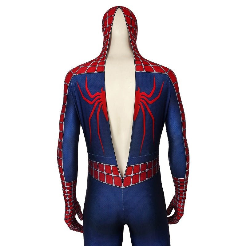 Traje de Cosplay de Spider-Man 2 Tobey Maguire Body Zentai Ajustado - Fantasia Cosera