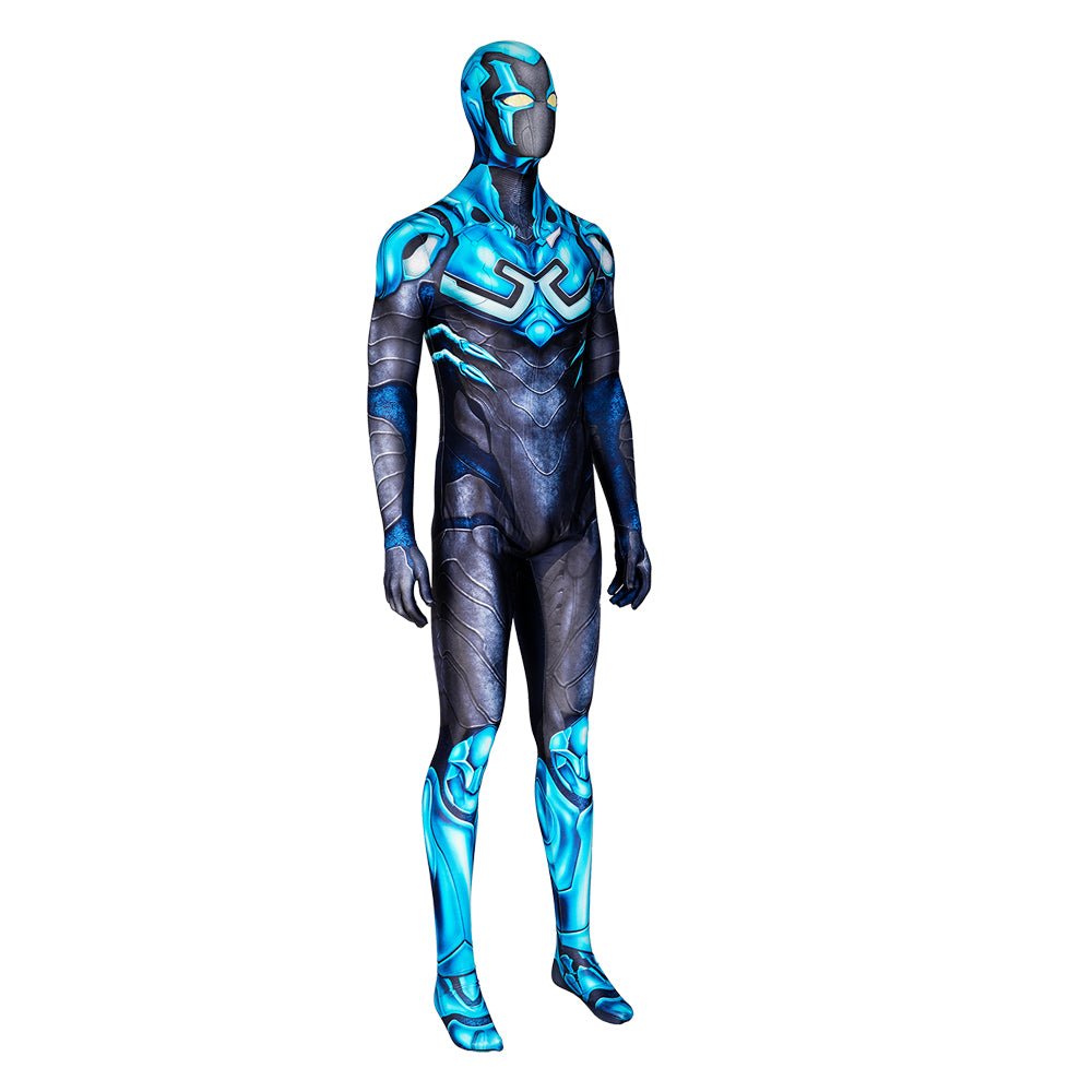 Disfraz de Cosplay de Blue Beetle 2023 Jaime Reyes para Halloween - Fantasia Cosera