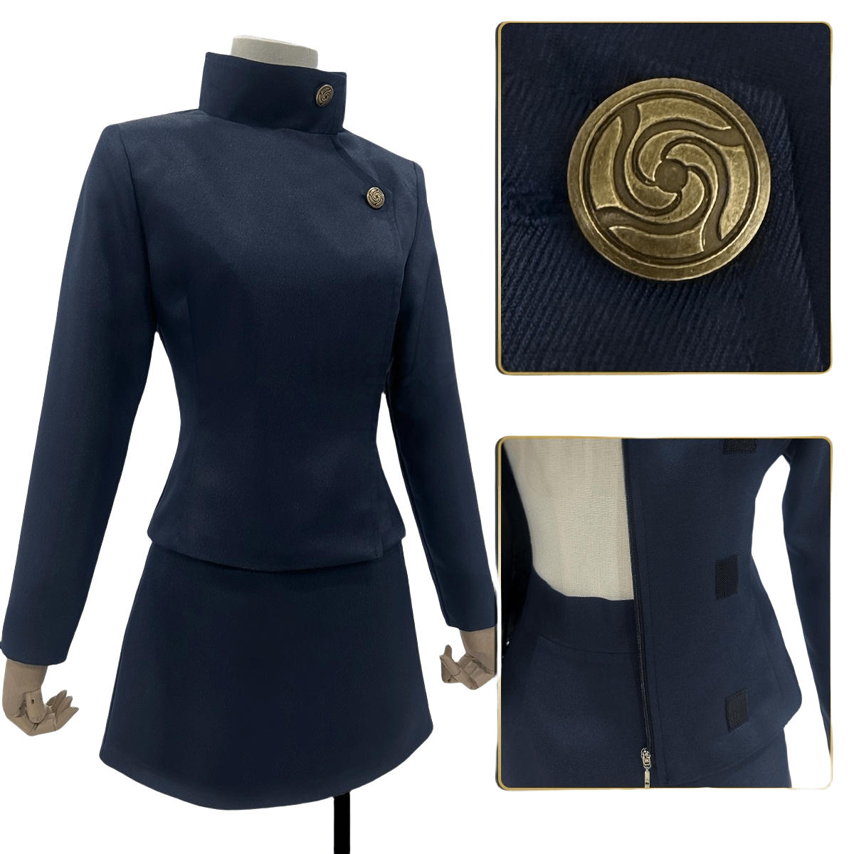 Traje de Cosplay de Shoko Ieiri de Jujutsu Kaisen - Calidad Premium - Fantasia Cosera