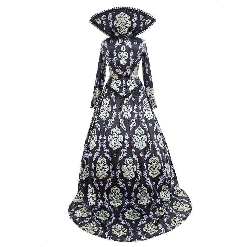 Vestido de Regina Mills de 'Érase una Vez' | Disfraz de Cosplay para Mujer Adulta Halloween Carnaval - Fantasia Cosera