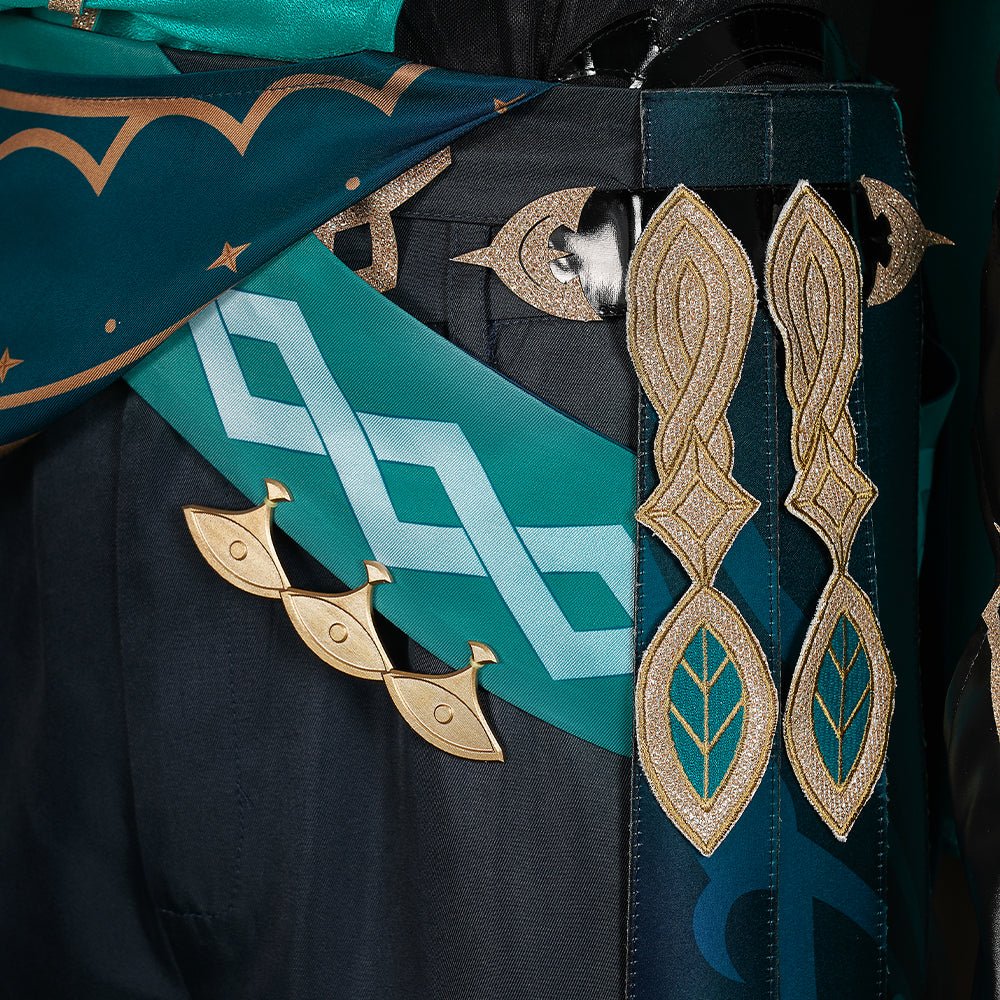 Traje de Cosplay de Alhaitham para Fans de Genshin Impact - Fantasia Cosera