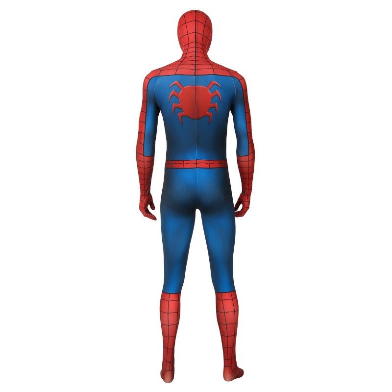 Traje Zentai 3D de Spider-Man - Disfraz de Cosplay Genial de PS4 para Halloween - Fantasia Cosera