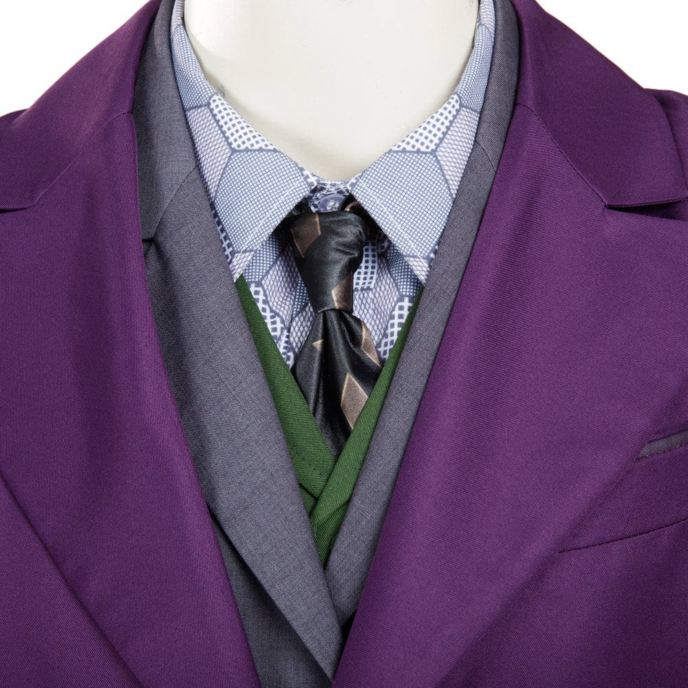 Traje de Joker de Batman El Caballero Oscuro - Outfit Premium para Cosplay - Fantasia Cosera