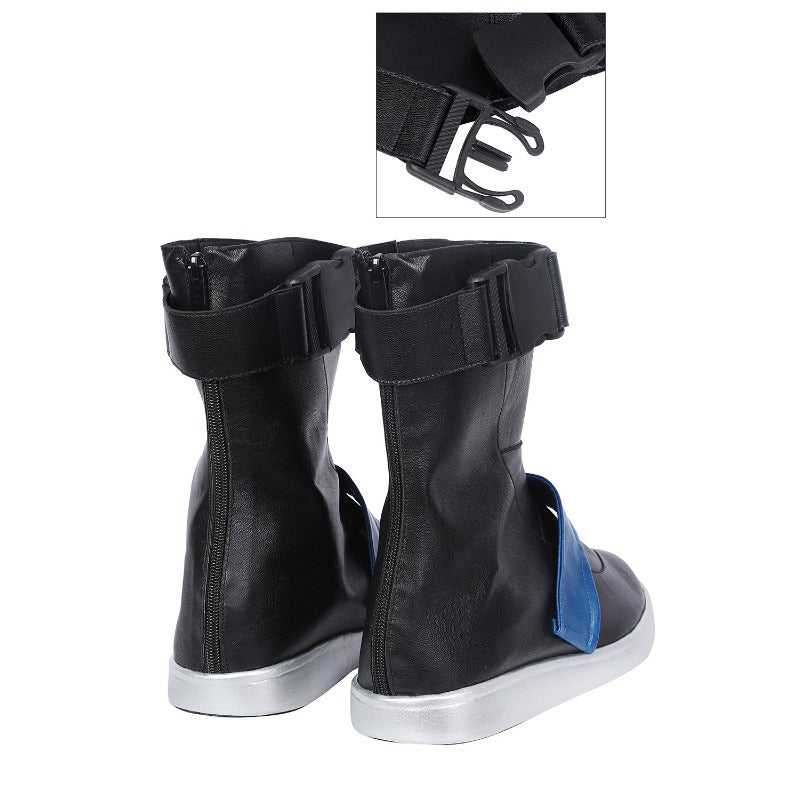 Traje de Cosplay de Nightwing Gotham Knights Conjunto Completo con Zapatos para Halloween y Fiestas - Fantasia Cosera