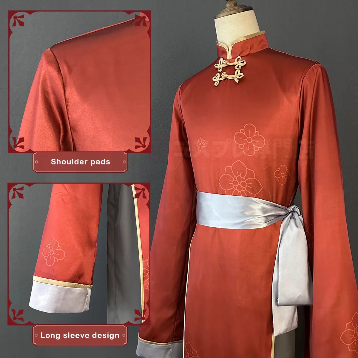 Traje Chino Kung Fu Tang de Niko de Blue Lock para Cosplay - Talla Ajustable - Fantasia Cosera