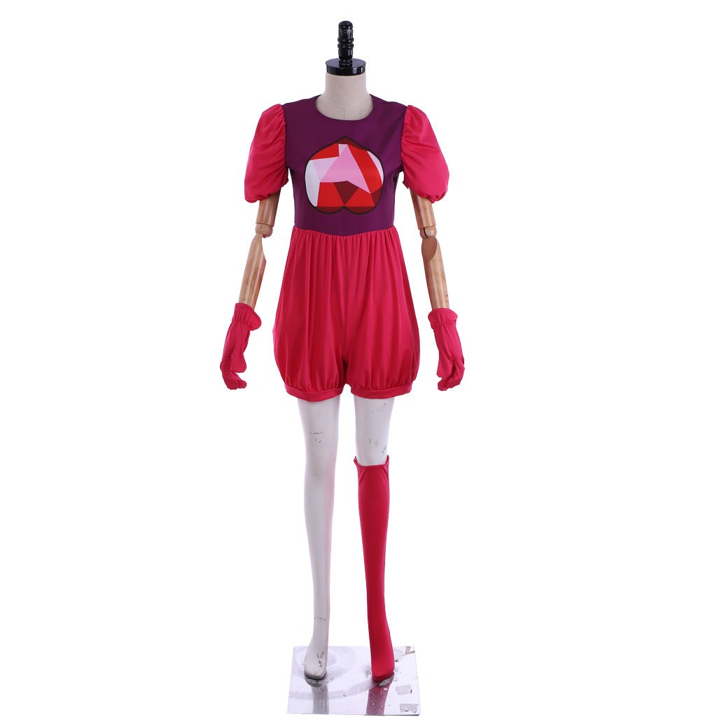 Trajes Elegantes de Steven Universe Stevonnie Spinel Gem - Mono para Cosplay - Fantasia Cosera