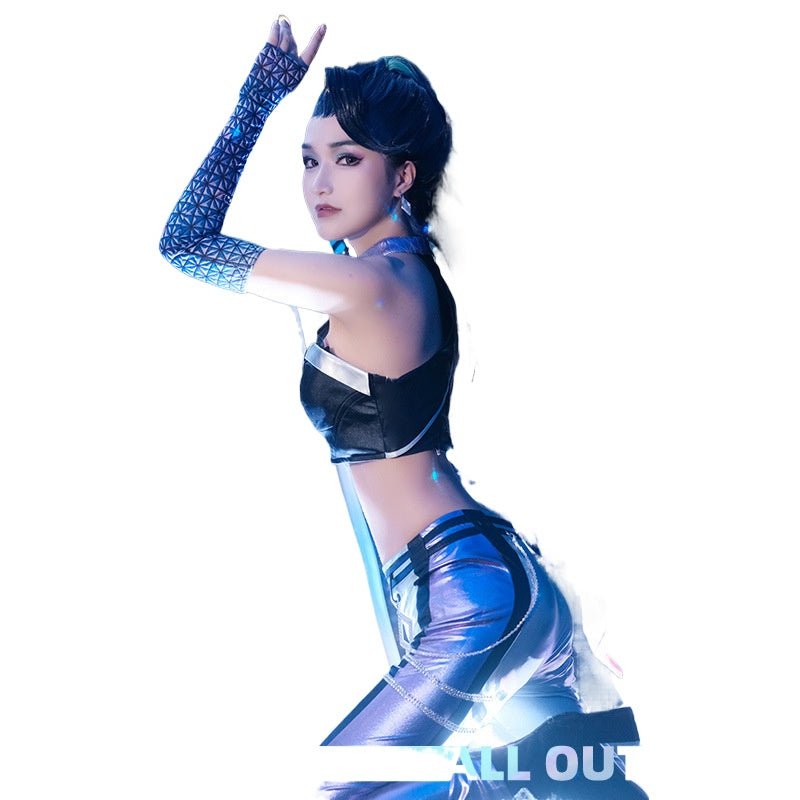 Traje de Cosplay LOL KDA 2020 Kaisa para Mujeres, Disfraz para Fiestas de Halloween - Fantasia Cosera