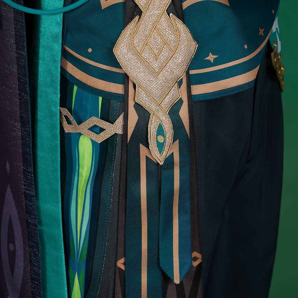 Traje de Cosplay de Alhaitham para Fans de Genshin Impact - Fantasia Cosera