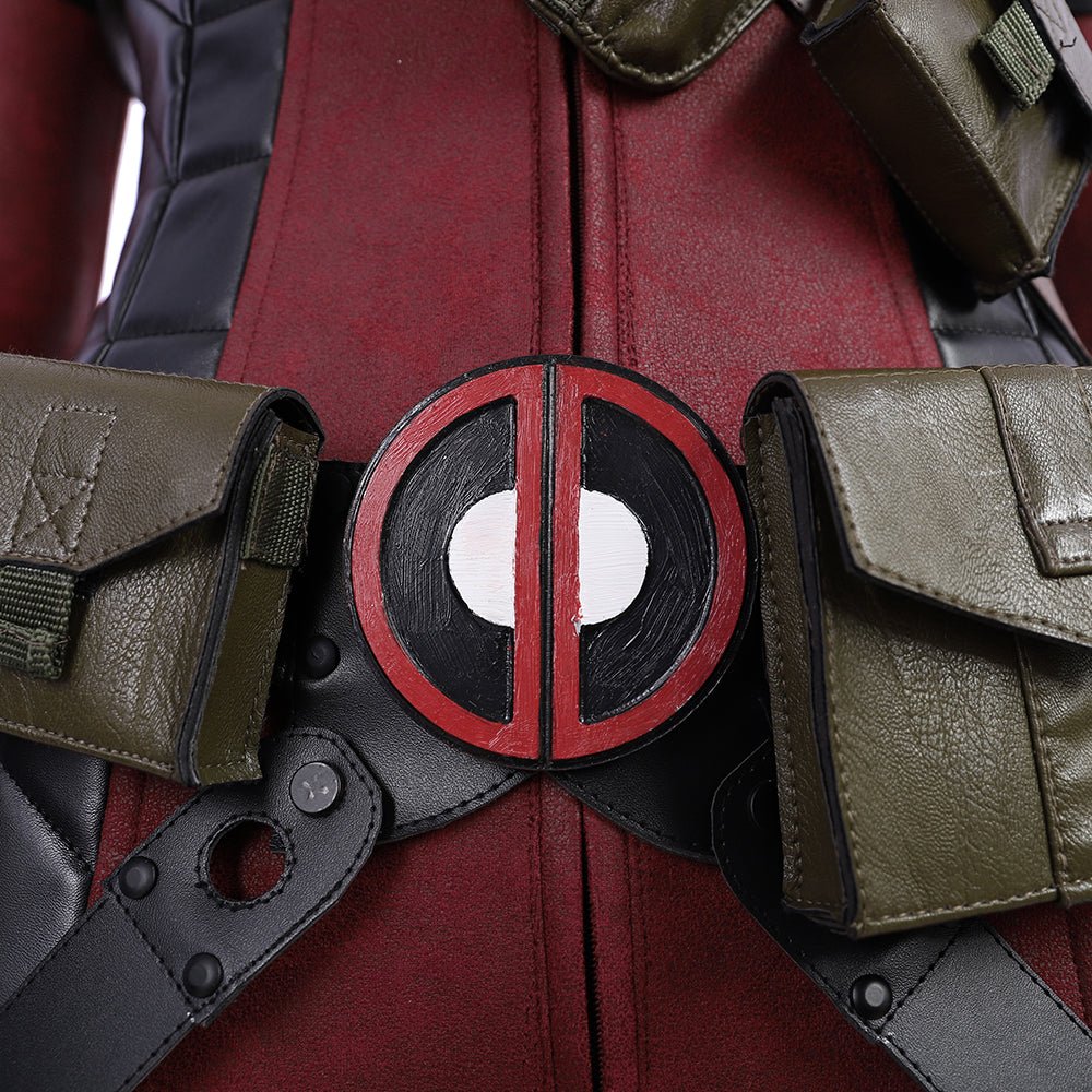 Traje de Cosplay Female Deadpool - Disfraz de Anime de Alta Calidad para Mujeres - Fantasia Cosera