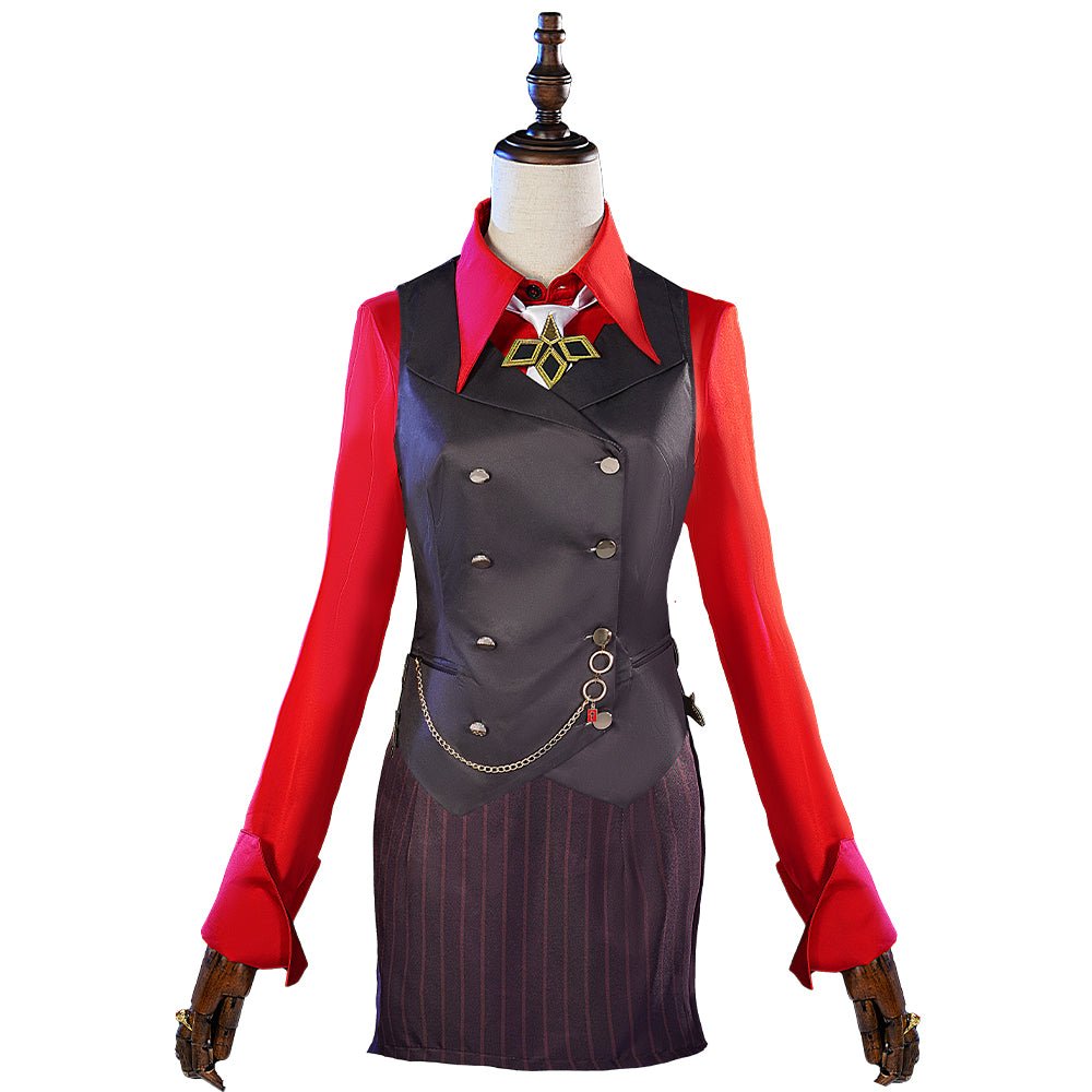 Genshin Impact - Traje de Hu Tao (Edición Exclusiva OnePlus) para Cosplay - Fantasia Cosera