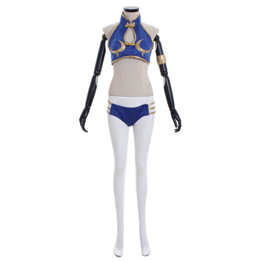 Traje de Cosplay de Baño Elastic Li - Conjunto de Dos Piezas - Fantasia Cosera
