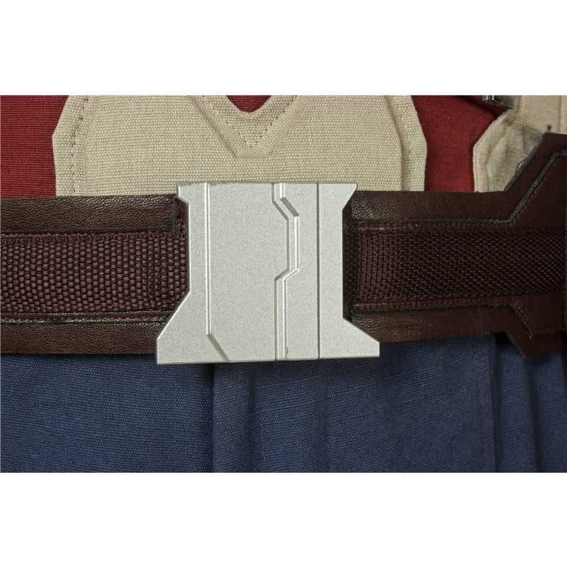 Disfraz de Cosplay de Steven Rogers Capitán América - Uniforme de Héroe para Halloween - Fantasia Cosera