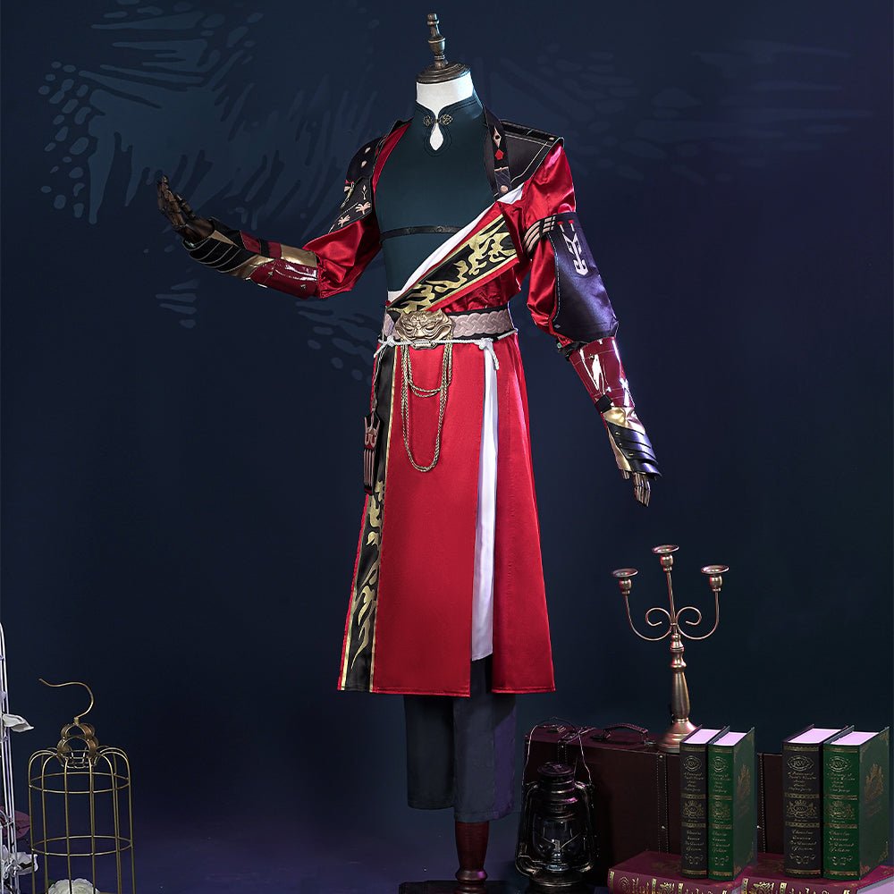 Traje de Cosplay de Sun Ce de Code: Luan para Hombres - Atuendo de Personaje de Juego de Alta Calidad - Fantasia Cosera