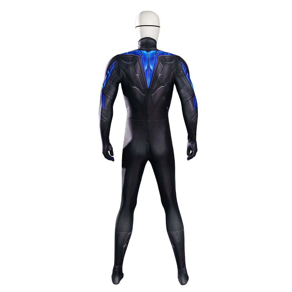 Titan—Traje de Nightwing - Traje de Cosplay Premium para Fans de Teen Titans - Fantasia Cosera
