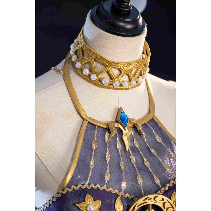 Traje de Cosplay Naiad/Grace para Halloween, Navidad y Eventos de Comic Con - Fantasia Cosera
