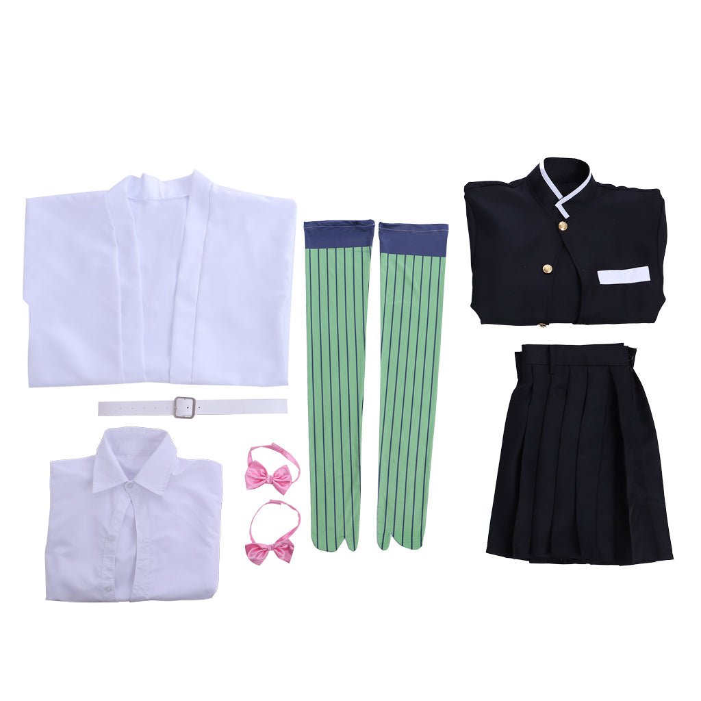 Traje de Cosplay de Kanroji Mitsuri – Demon Slayer: Kimetsu no Yaiba - Fantasia Cosera