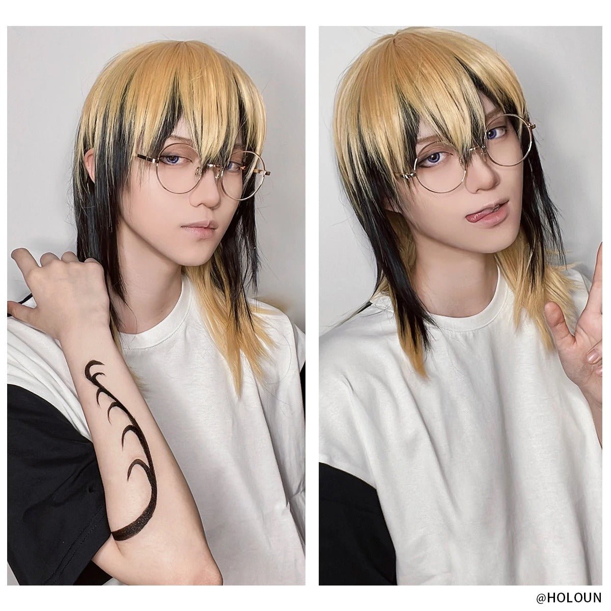 Camiseta de Cosplay de Tokyo Anime Ran Haitani y Rindo Haitani Algodón Primavera Verano Ropa Casual Regalo - Fantasia Cosera