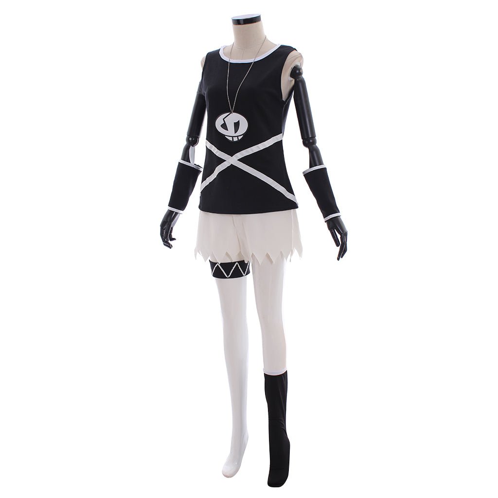 Traje de Cosplay Femenino de los Grunts del Equipo Skull de Sol y Luna - Fantasia Cosera