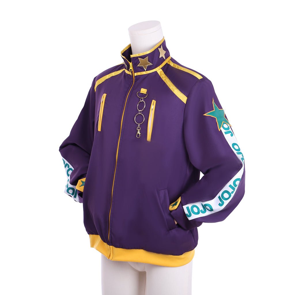 Chaqueta Abrigo Jotaro Kujo de JoJo's Bizarre Adventure para Cosplay de Fans de Anime - Fantasia Cosera