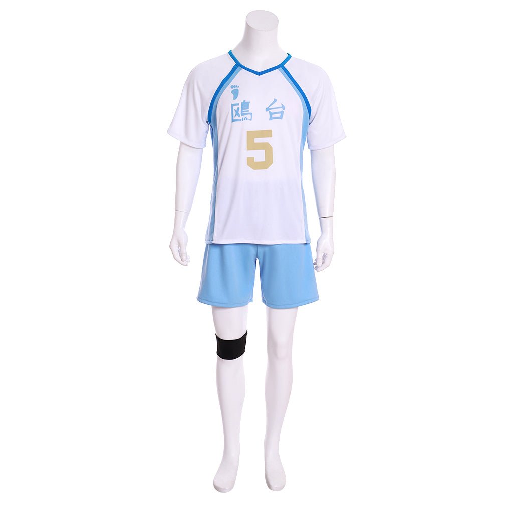 Conjunto de Camiseta de Volleyball para Cosplay de Korai Hoshiumi de Haikyuu!! - Fantasia Cosera