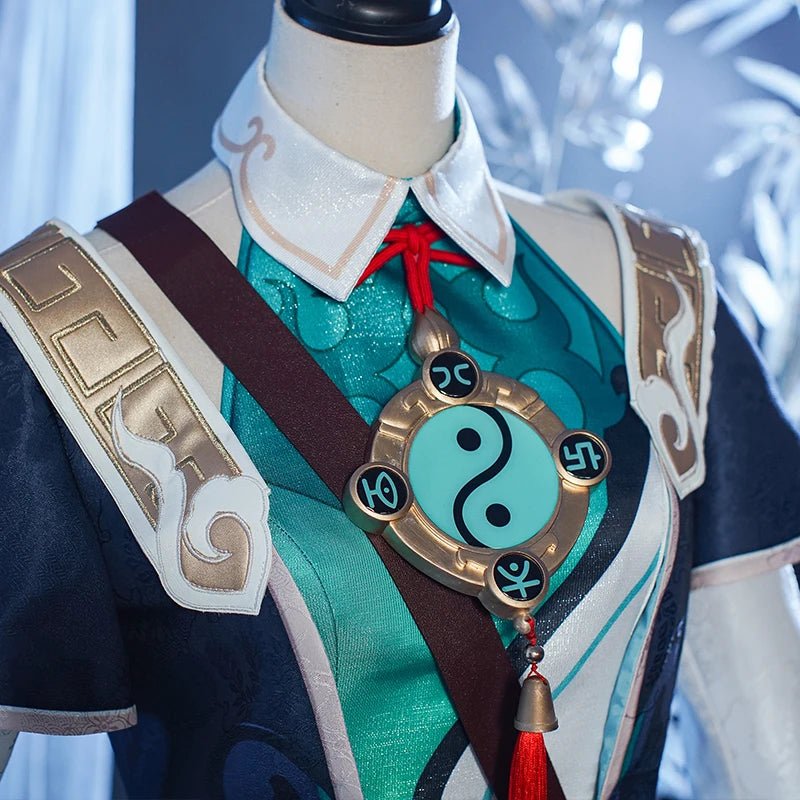 Traje de Cosplay de Huohuo de Honkai Star Rail - Vestido de Chica Foxian de Xianzhou Luofu para Halloween, Carnaval y Fiestas - Fantasia Cosera