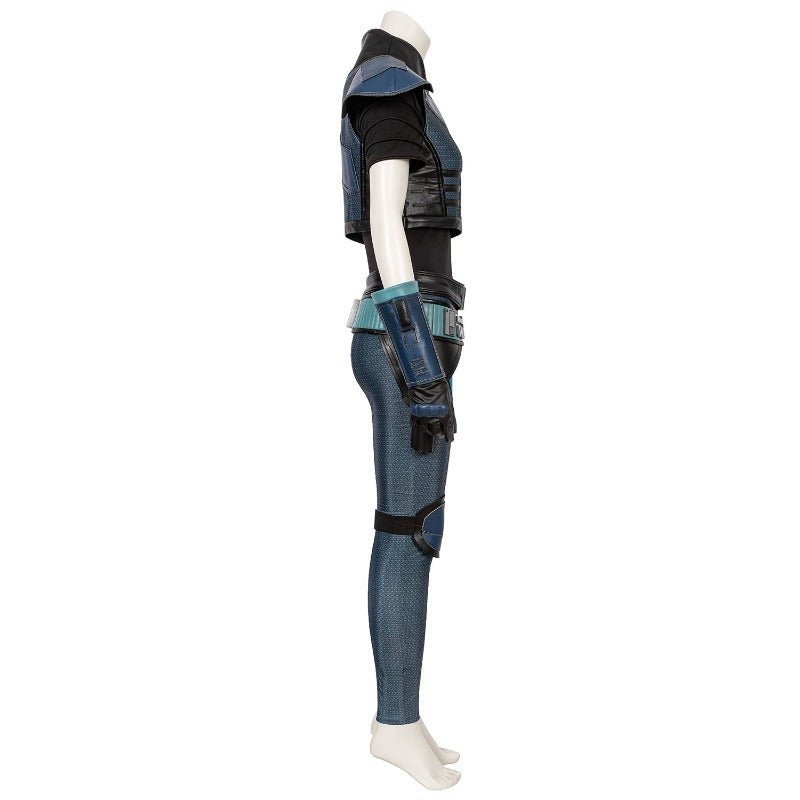 Traje de Cosplay Cara Dune de Star Wars The Mandalorian para Mujer - Disfraz de Halloween - Fantasia Cosera
