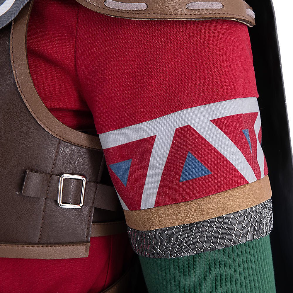 The Legend of Zelda: Lágrimas del Reino - Link (Túnica Hyliana) Disfraz de Cosplay - Fantasia Cosera