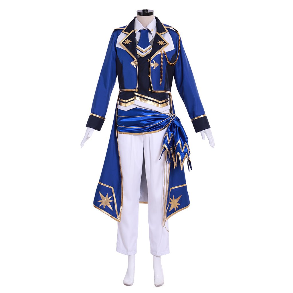 Traje de Cosplay Santo Caballero del León Dorado Leo Tsukinaga Bloomed Ensemble Stars - Fantasia Cosera