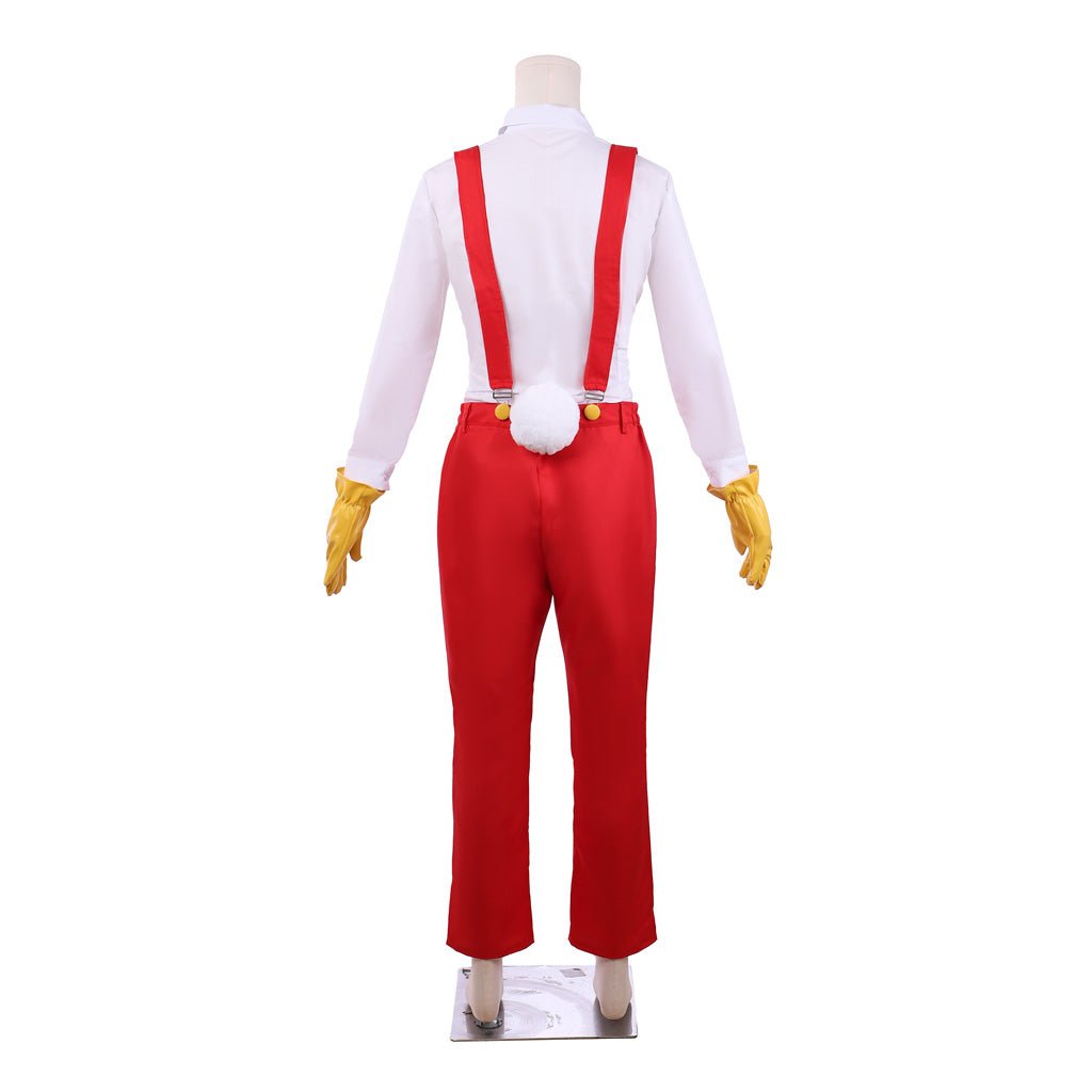 Traje de Cosplay de Roger Rabbit para Adultos - Divertido Disfraz de Conejo de Dibujos Animados - Fantasia Cosera
