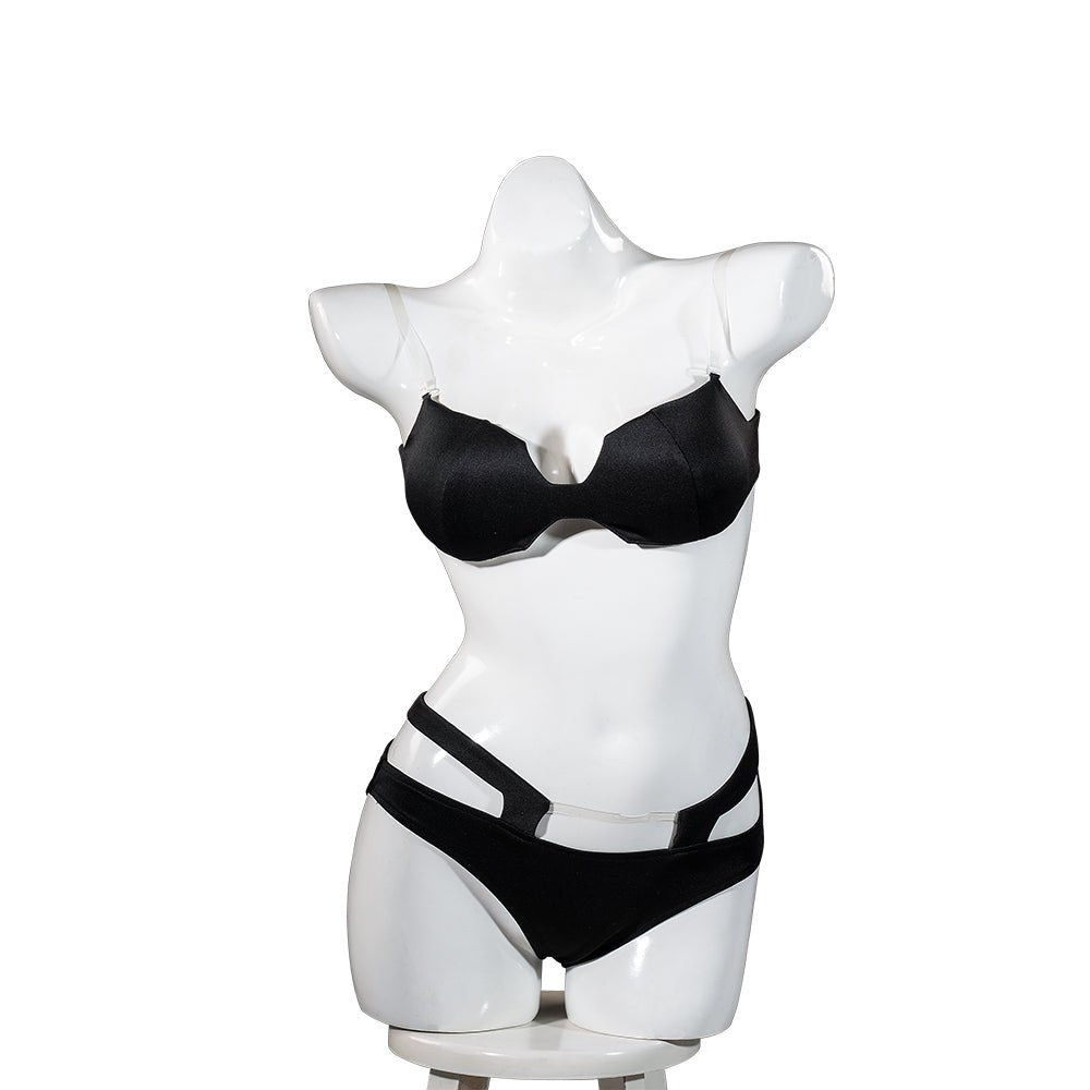 Traje de Cosplay de Rebecca de Cyberpunk: Edgerunners - Abrigo Negro para Halloween - Fantasia Cosera