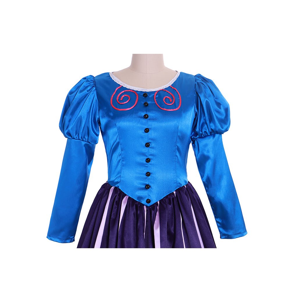 Traje de Cosplay de Merlin de Los Siete Pecados Capitales | Vestido de Merlin del Pecado de la Gula - Fantasia Cosera