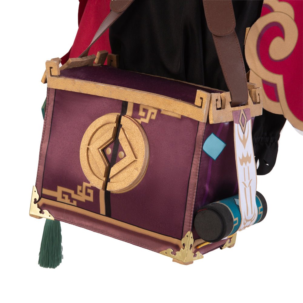 Traje de Cosplay de Yanfei de Genshin Impact - Outfit Premium Inspirado en el Juego para Fans de Anime - Fantasia Cosera