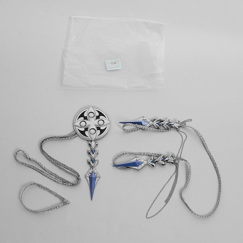 Traje de Cosplay El Capitán de Genshin Impact - Atuendo Oficial del Personaje del Juego - Fantasia Cosera