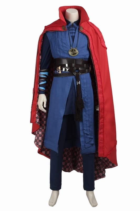 Disfraz de Dr. Strange No Way Home Cosplay con Botas para Halloween y Carnaval - Fantasia Cosera