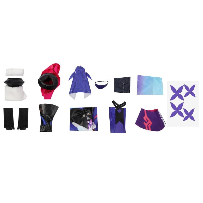 Traje de Cosplay de Seele de Honkai Star Rail para Halloween y Eventos - Fantasia Cosera