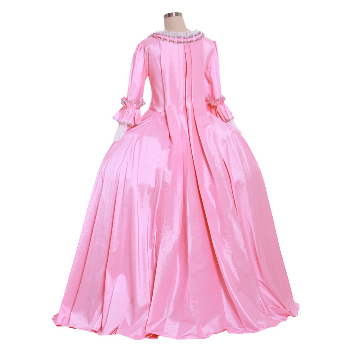 Vestido Rosa Noble Medieval Disfraz Cosplay - Elegante Vestido Renacentista para Mujeres - Fantasia Cosera