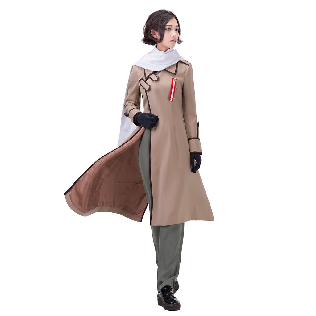 Abrigo de Ivan Braginski Axis Powers Hetalia Gris Algodón - Fantasia Cosera