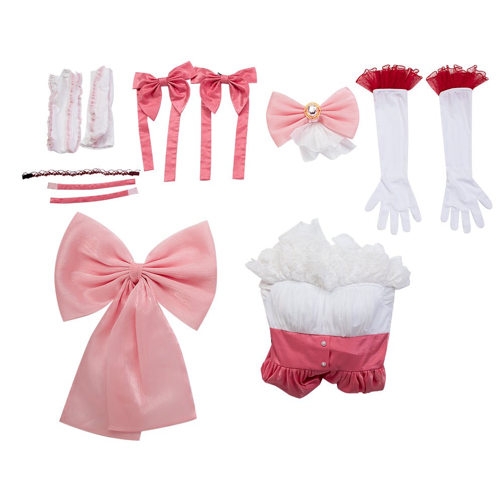 Traje de Cosplay de Madoka Kaname de Puella Magi Madoka Magica: Rebelión - Edición Noche de Brujas - Fantasia Cosera