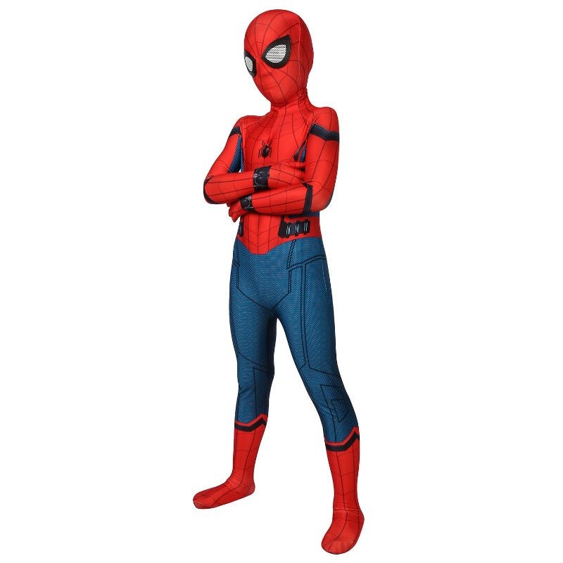 Traje de Spider-Man Homecoming para Niños - Disfraz de Halloween y Cosplay - Fantasia Cosera