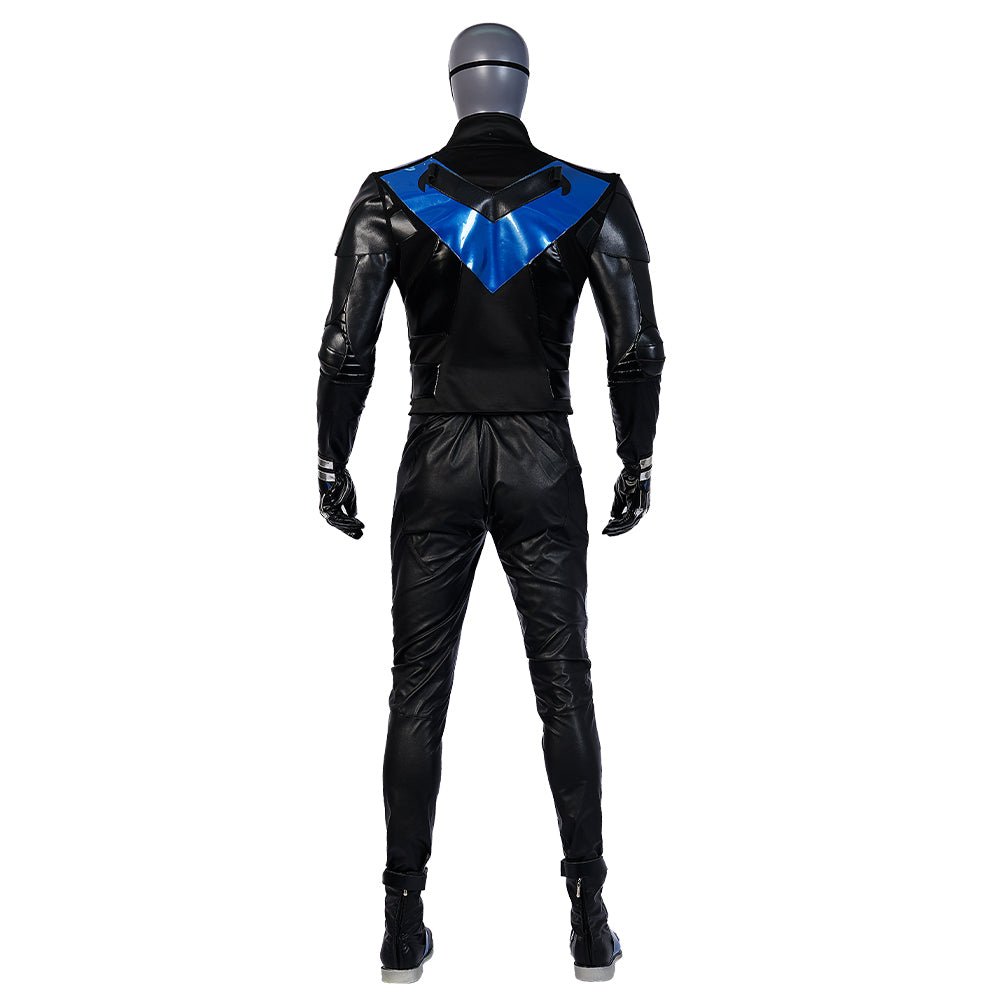 Traje de Cosplay de Nightwing de Batman: Gotham Knights para Halloween - Fantasia Cosera