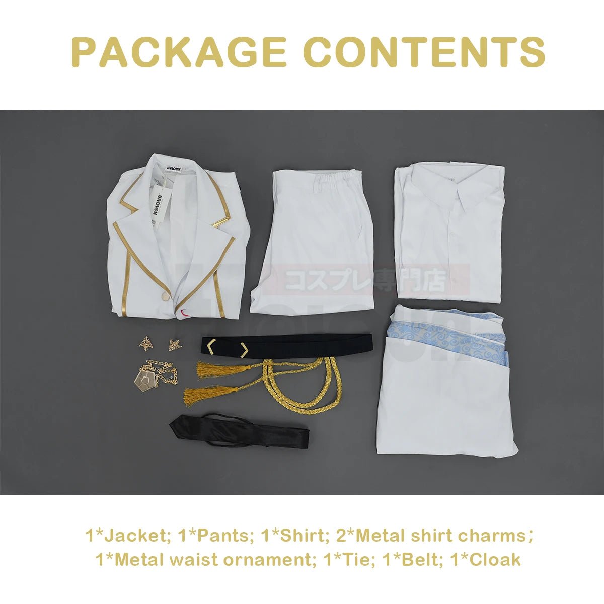 Traje de Cosplay de Isagi de Blue Lock Anime, Serie Ángeles y Demonios, Incluye Chaqueta, Pantalones, Capa Blanca y Red de Rosas para Halloween - Fantasia Cosera