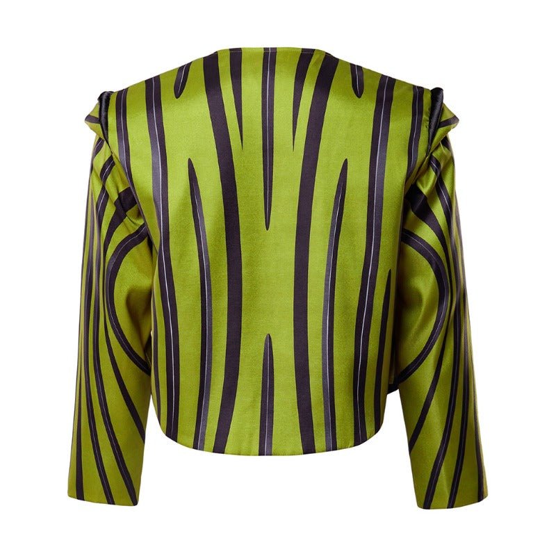 Traje de Cosplay de Griff Tannen Chaqueta Verde para Hombre Halloween Ropa Callejera - Fantasia Cosera