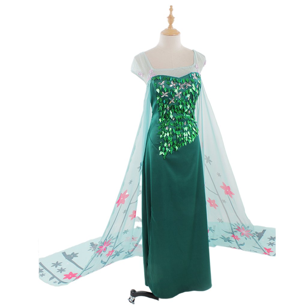 Serie de Trajes de Cosplay de Frozen Anna y Elsa | Vestidos de Princesa para Cosplay, Halloween y Fiestas - Fantasia Cosera