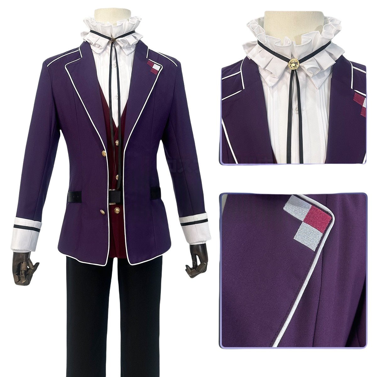 Traje de Cosplay Sakamaki Kanato de Devil Lover - Calidad Premium - Fantasia Cosera
