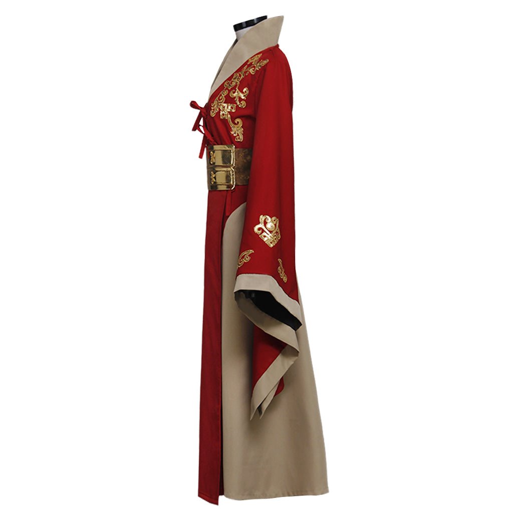 Vestido de Cosplay de la Reina Cersei Lannister de Juego de Tronos - Rojo para Mujer - Fantasia Cosera