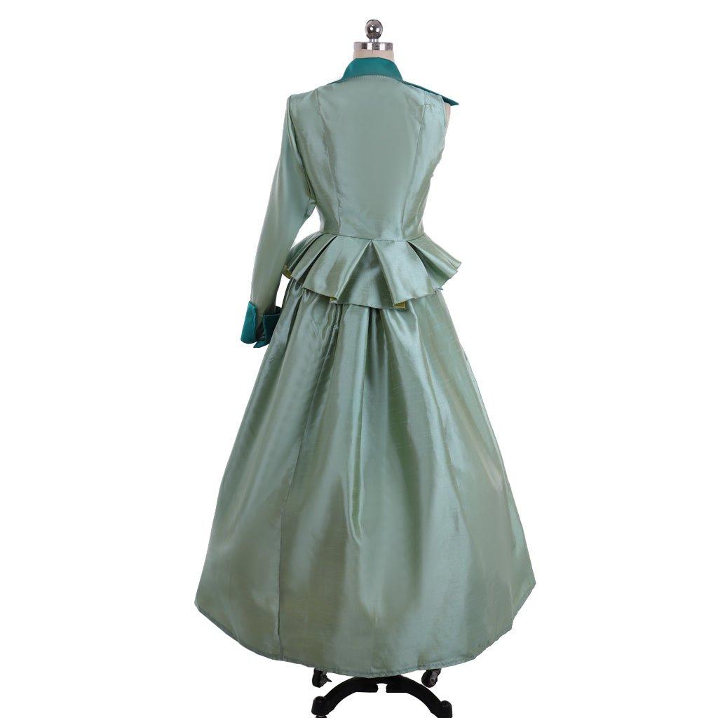 Vestido de Glinda la Bruja Buena para Mujer - Traje Cosplay Adulto del Musical Wicked - Fantasia Cosera